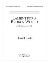 Lament for a Broken World SATB choral sheet music cover